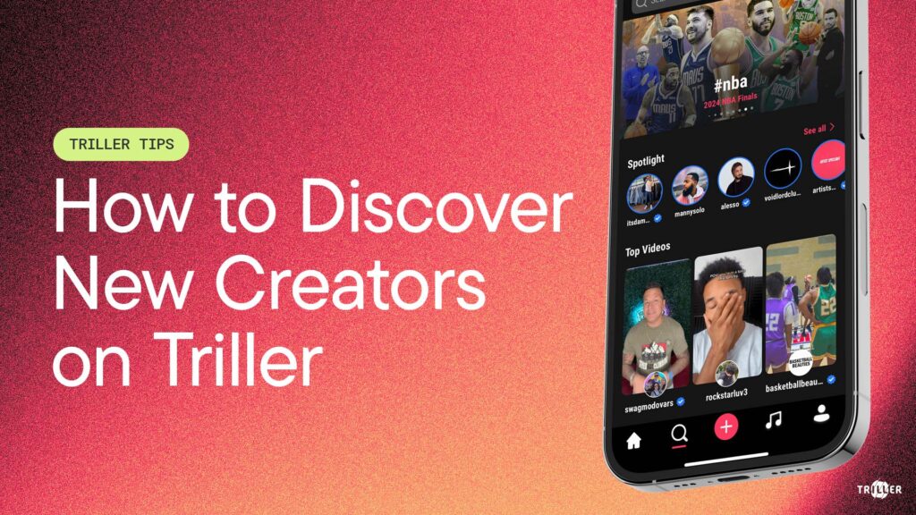 How to Discover New Creators on Triller